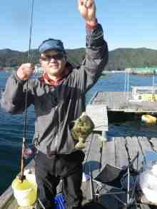 師匠のカワハギ