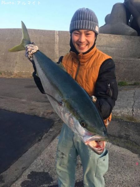 ブリ95cm 釣果情報 鹿児島県薩摩川内市 19年3月15日9時 アルマイト 即戦力釣り情報