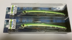 シュガーミノースリム120F ライムチャートワカサギ