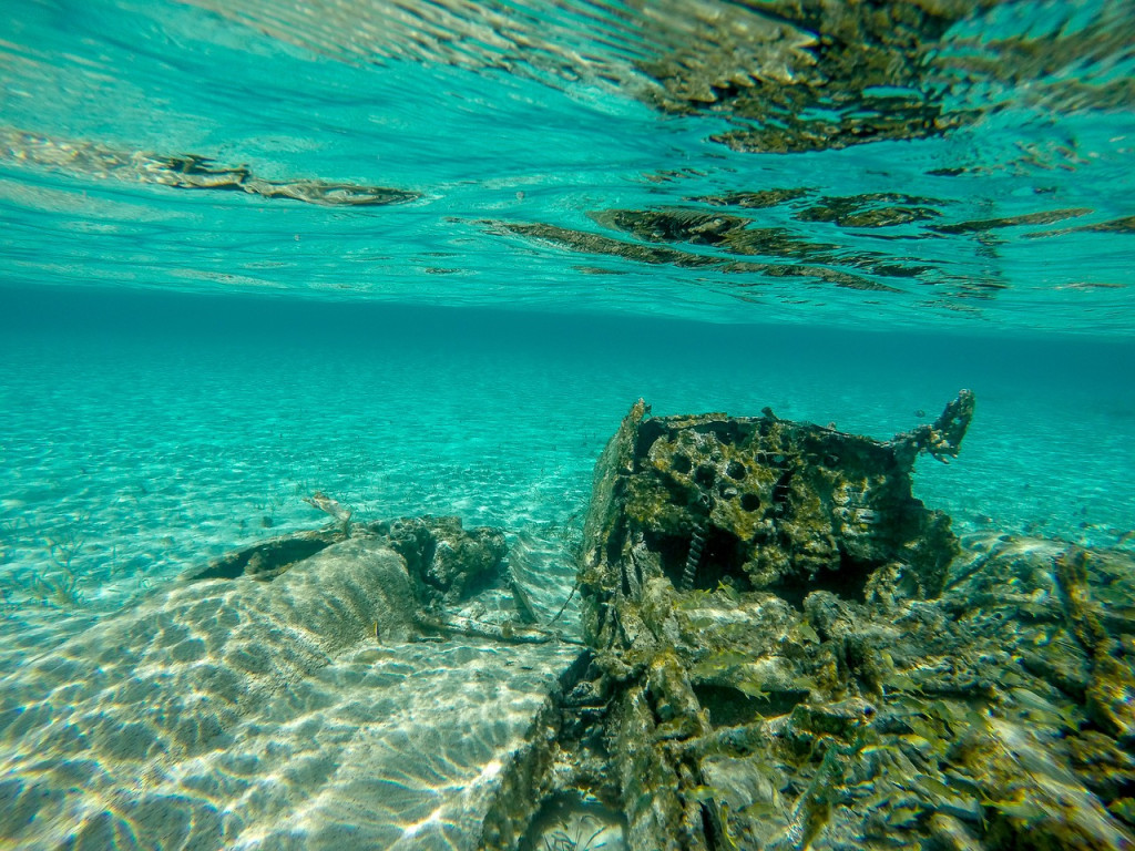 Underwater Airplane Wreck Undersea - richardrohl2 / Pixabay